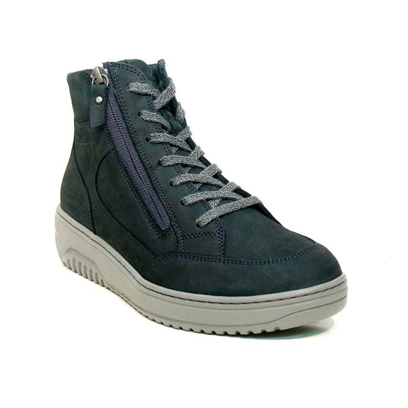 Fodrad damstövel, navy, Hartjes