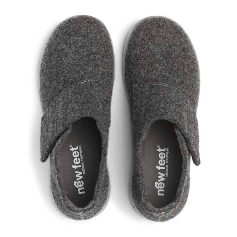 New Feet damtoffel, Grå