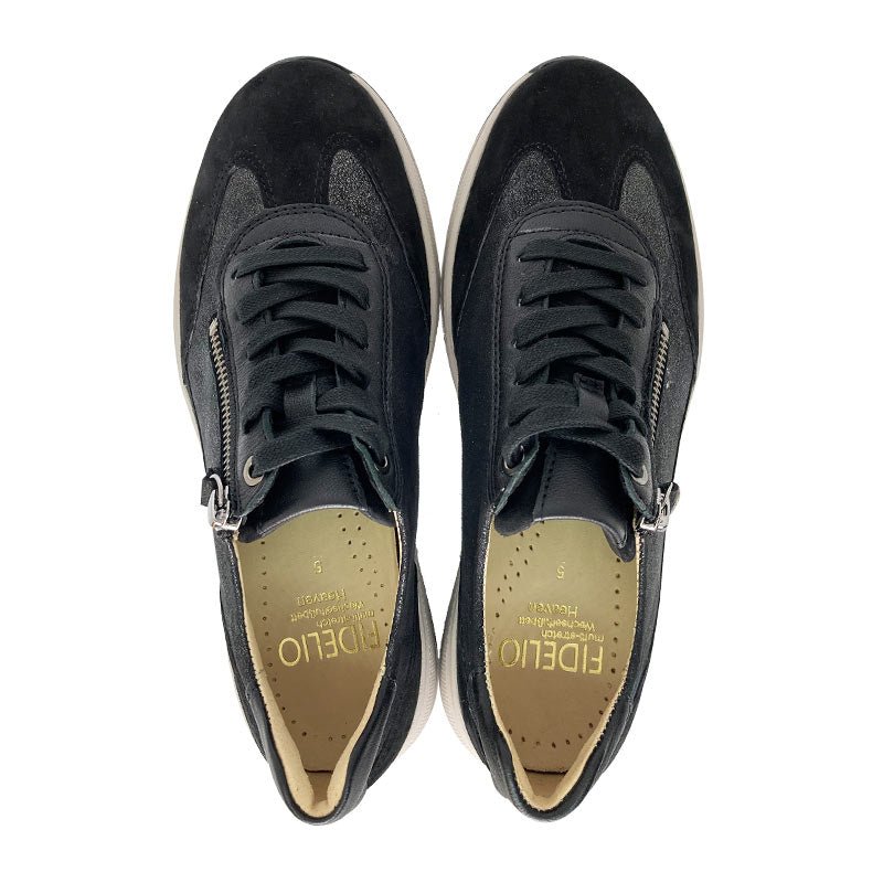 Fidelio damsneaker, Svart