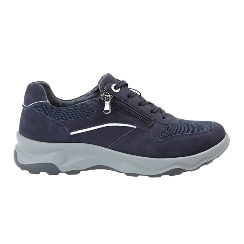 Sportig herrsneaker, Blå, Waldläufer