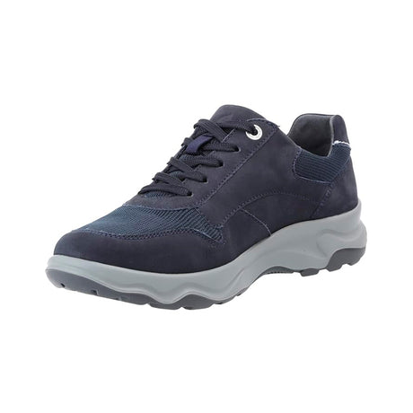 Sportig herrsneaker, Blå, Waldläufer