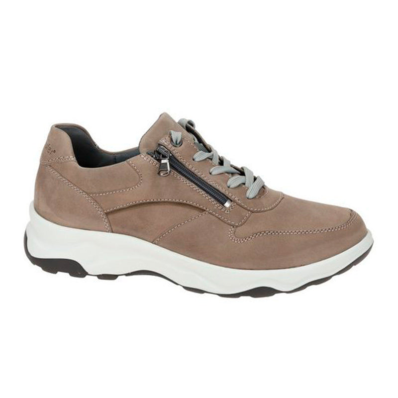 Sportig herrsneaker, Beige, Waldläufer