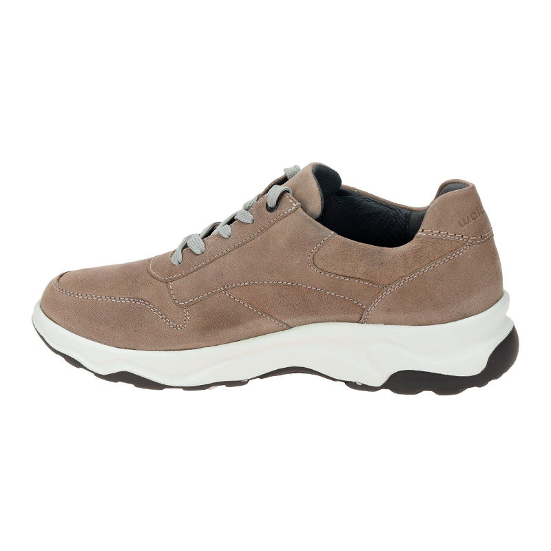 Sportig herrsneaker, Beige, Waldläufer