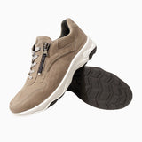 Sportig herrsneaker, Beige, Waldläufer