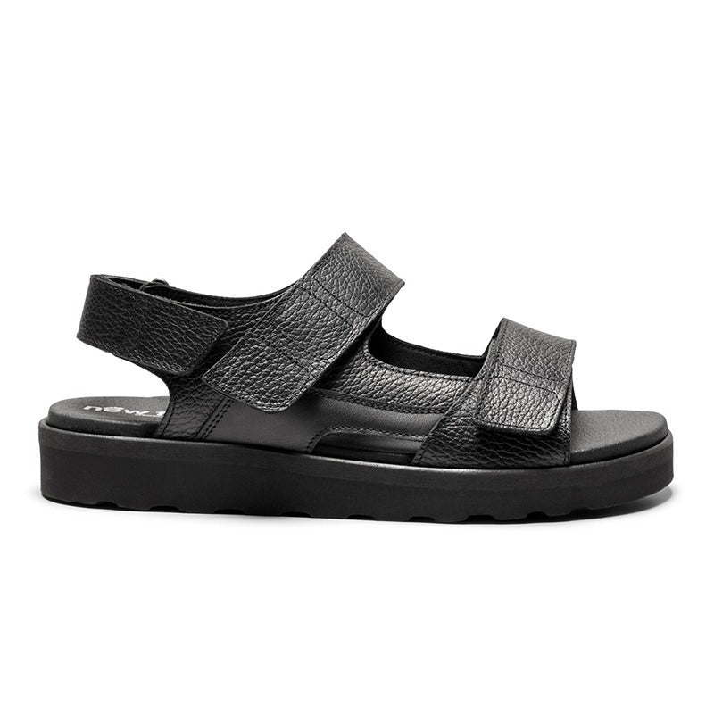 New Feet herresandal - Sort