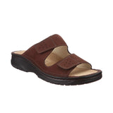 Berkemann herresandal i nubuck - Brun - Seniorshop