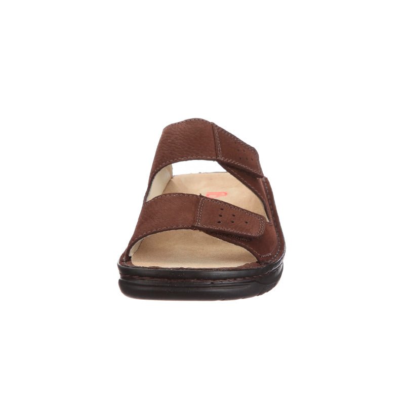 Berkemann herresandal i nubuck - Brun - Seniorshop