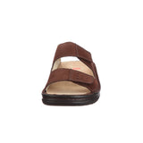 Berkemann herresandal i nubuck - Brun - Seniorshop