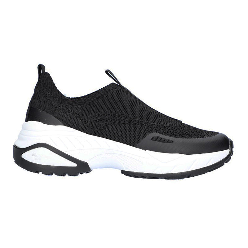 Sporty damsneaker, Svart, Waldläufer