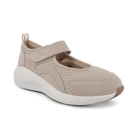 Damesko med velcro, Sand, Green Comfort
