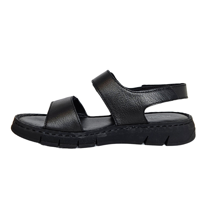 Damsandal, Svart, Relaxshoe