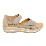 Hartjes damsandal med hälkappa - Sand