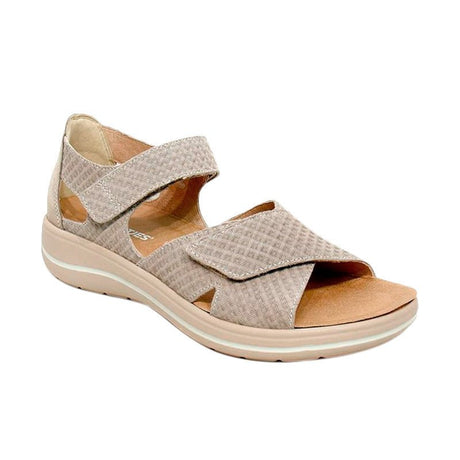 Hartjes damsandal med hälkappa - Sand