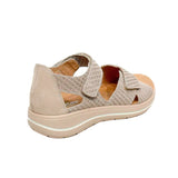 Hartjes damsandal med hälkappa - Sand