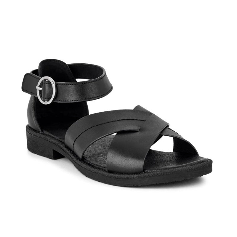 Green Comfort elegant damsandal - Svart