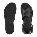 Green Comfort elegant damsandal, Svart