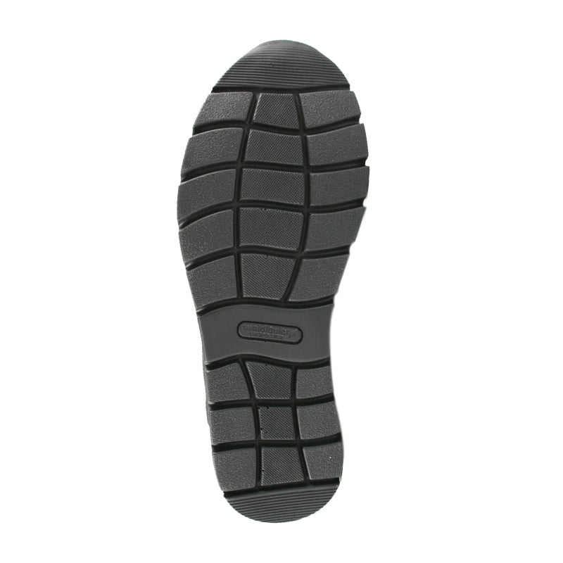 Damsneaker, Svart med print, Waldläufer
