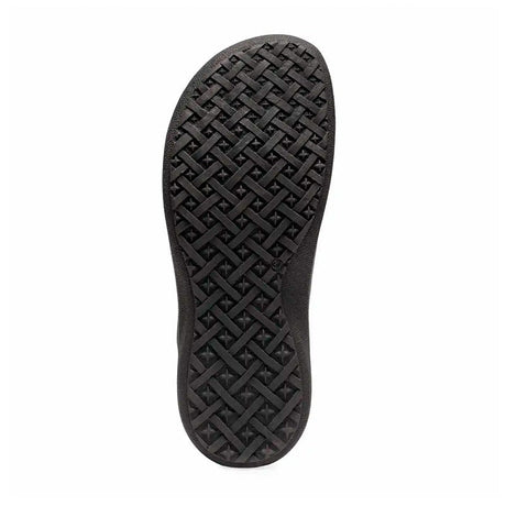 New Feet damsko med kardborrerem, Svart