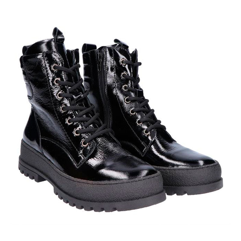 Waldläufer varm damestøvle - Sort - Seniorshop