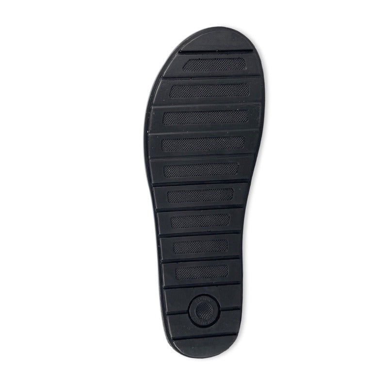 Rohde dameslipper med stretch - Sort - Seniorshop