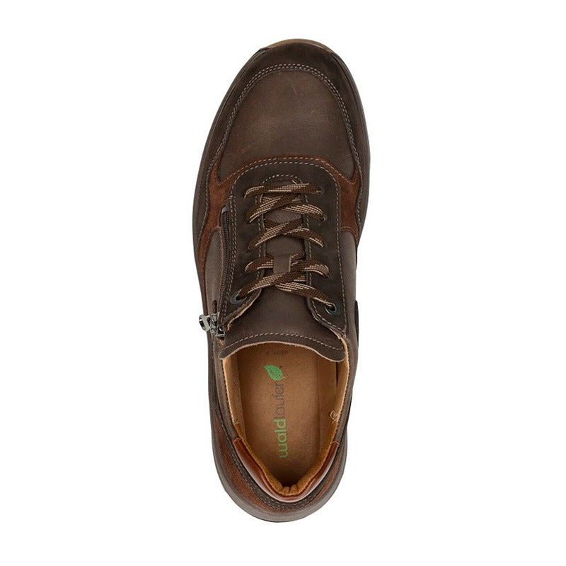 Waldläufer sportig herrsneaker - Brun