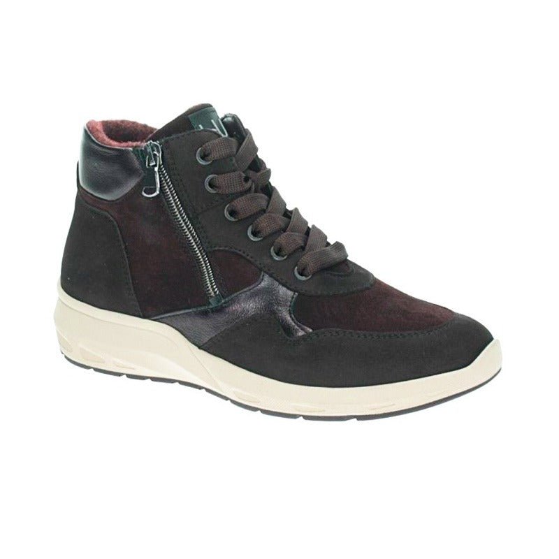 Waldläufer sportig damkänga - Brun