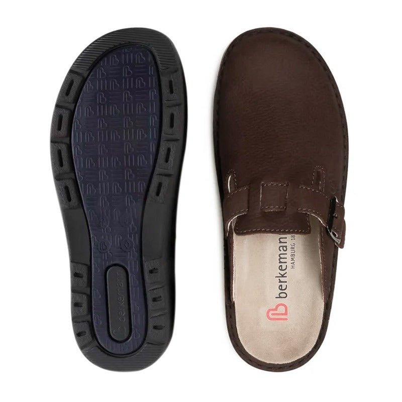 Berkemann herreslipper - Mørkebrun - Seniorshop