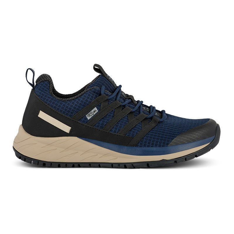 Sportig sneaker, Marinblå, Green Comfort