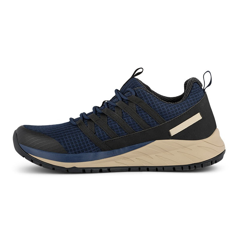 Sportig sneaker, Marinblå, Green Comfort