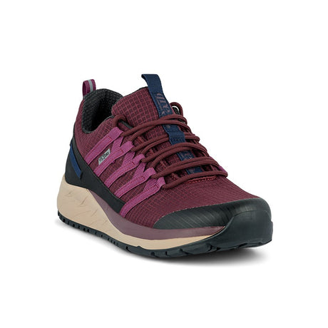 Sportig sneaker, Vinröd, Green Comfort