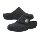 New Feet damehjemmesko - Mørkegrå - Seniorshop