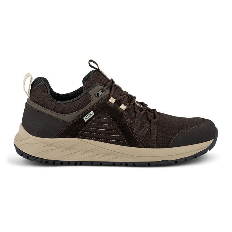 Green Comfort outdoor herresko - Brun - Seniorshop