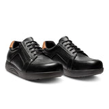 New Feet bred herresko - Sort læder
