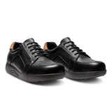 New Feet bred herresko - Sort læder - Seniorshop
