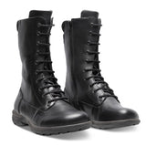 New Feet lang damestøvle - Sort - Seniorshop