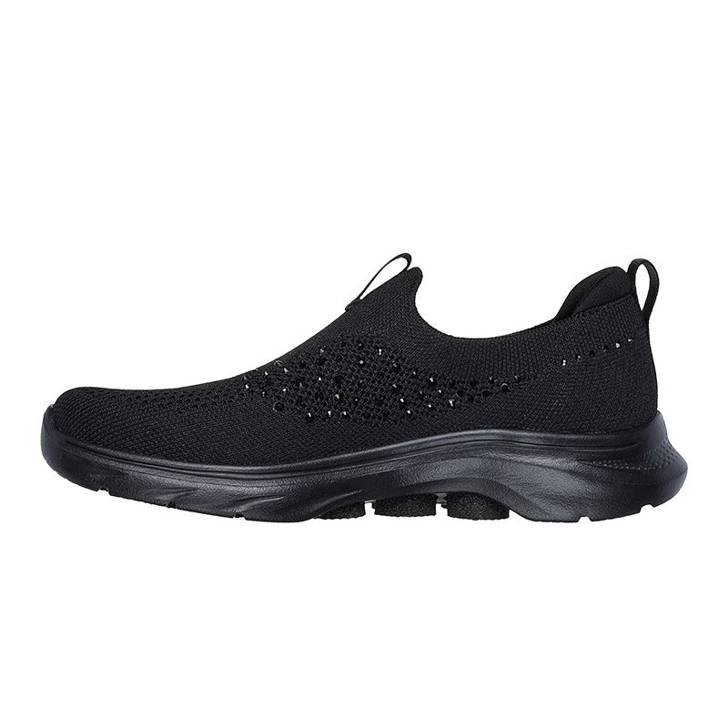 Damsneaker, Svart bling-bling, Skechers