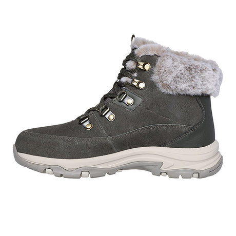 Skechers damestøvle - Olivengrøn
