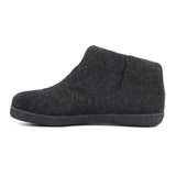 Green Comfort toffel i ullfilt, Svart