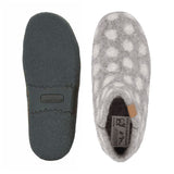 Green Comfort hjemmesko - Grå med prikker - Seniorshop