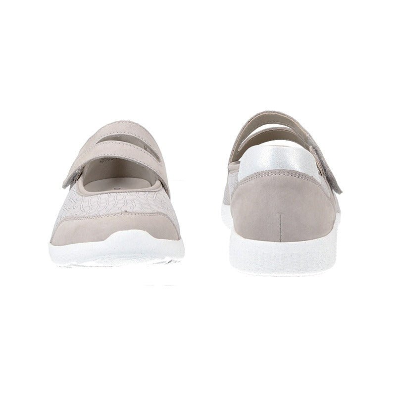 Waldläufer ballerinasko - Ljusgrå