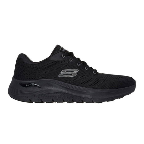 Skechers Arch fit herresneaker - Sort - Seniorshop