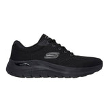 Skechers Arch Fit herrsneaker, Svart