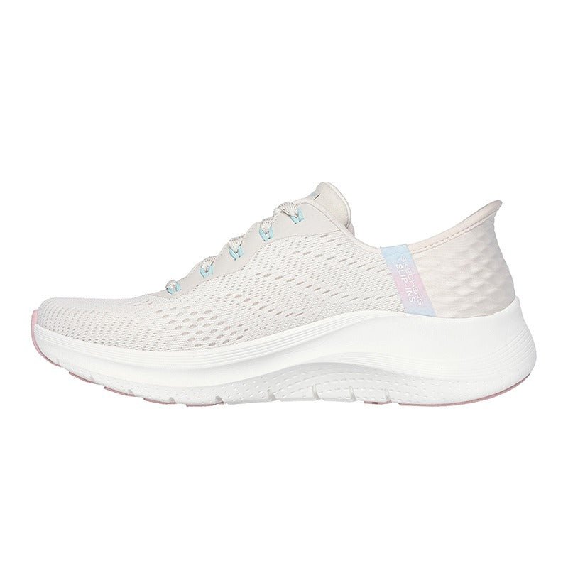 Skechers slip-in damsneaker, Vit
