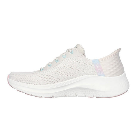 Skechers slip-in damsneaker, Vit