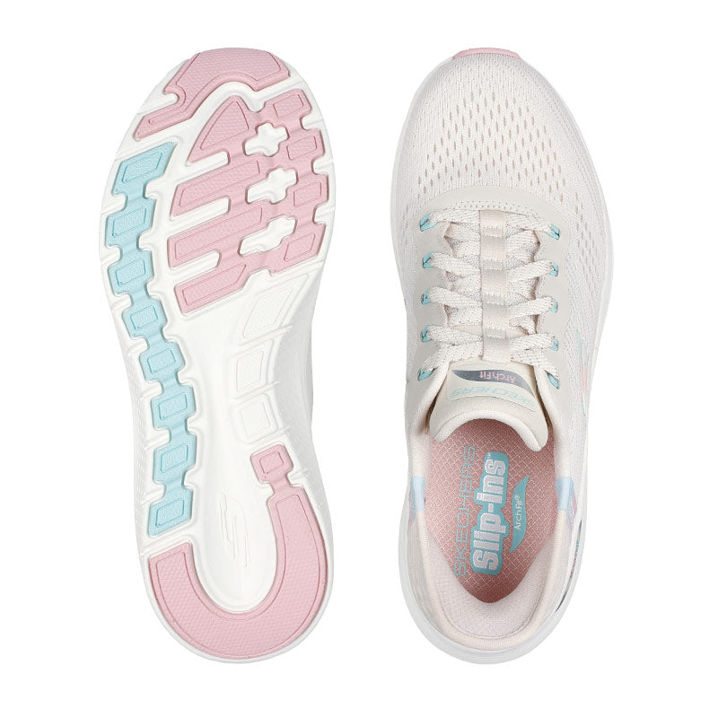 Slip-in damsneaker, Vit, Skechers