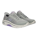 Skechers slip-in damsneaker, Grå