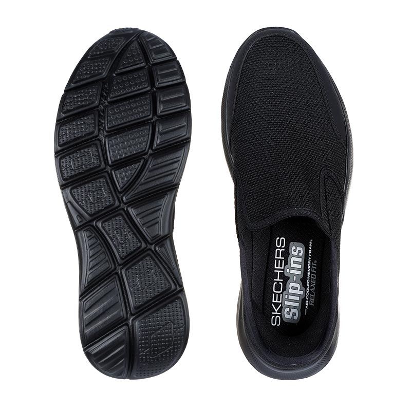 Slip-in herrskor, Svart, Skechers