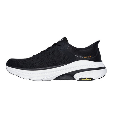 Skechers slip - in herresneaker - Sort/hvid - Seniorshop