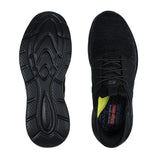 Skechers lätt slip-in herrsko, Svart