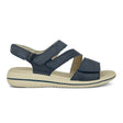 Green Comfort damesandal - Blå - Seniorshop